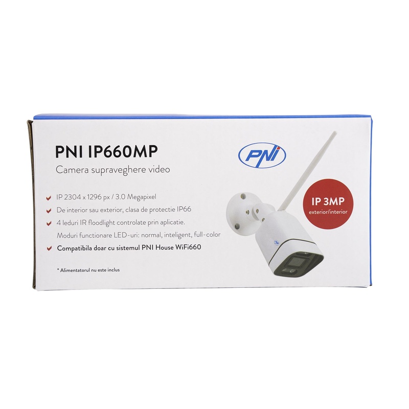 Безжична камера за видеонаблюдение PNI IP660MP 3MP
