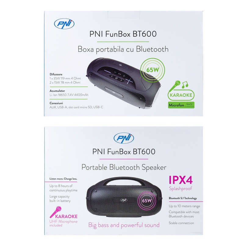 Bluetooth колонка  PNI FunBox BT600